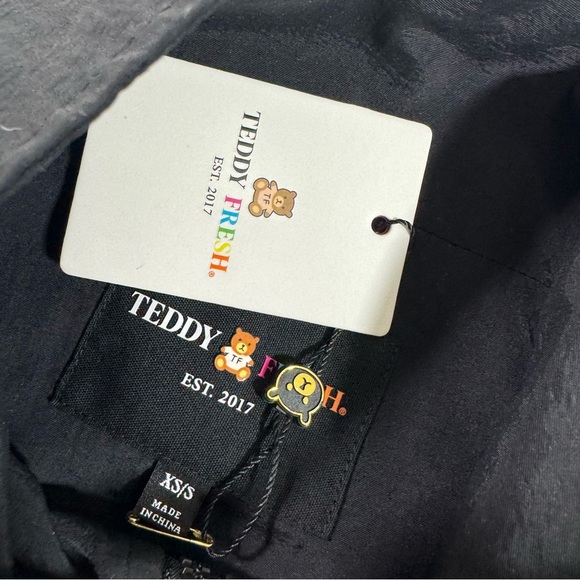 New Teddy Fresh Silver Track Jacket Size XS Small - Picture 6 of 11